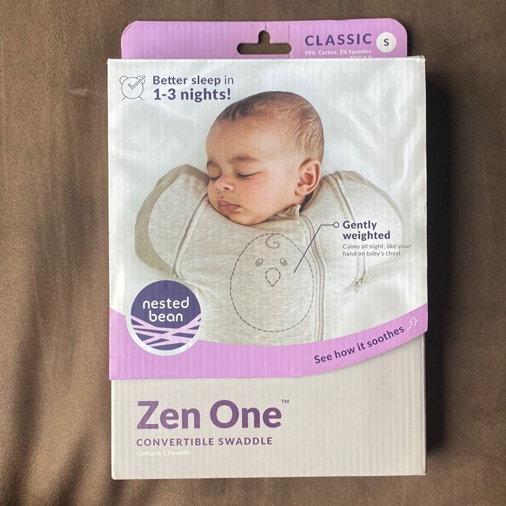 Nested bean zen one convertible swaddle